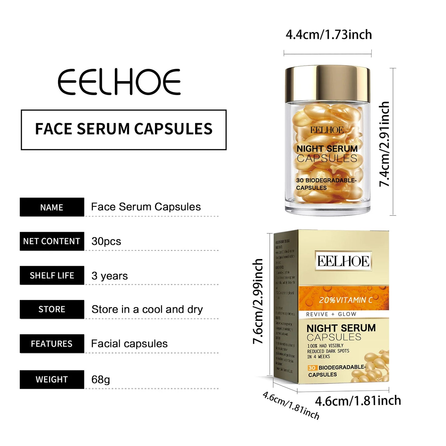 Vitamin C Capsule Glow serum
